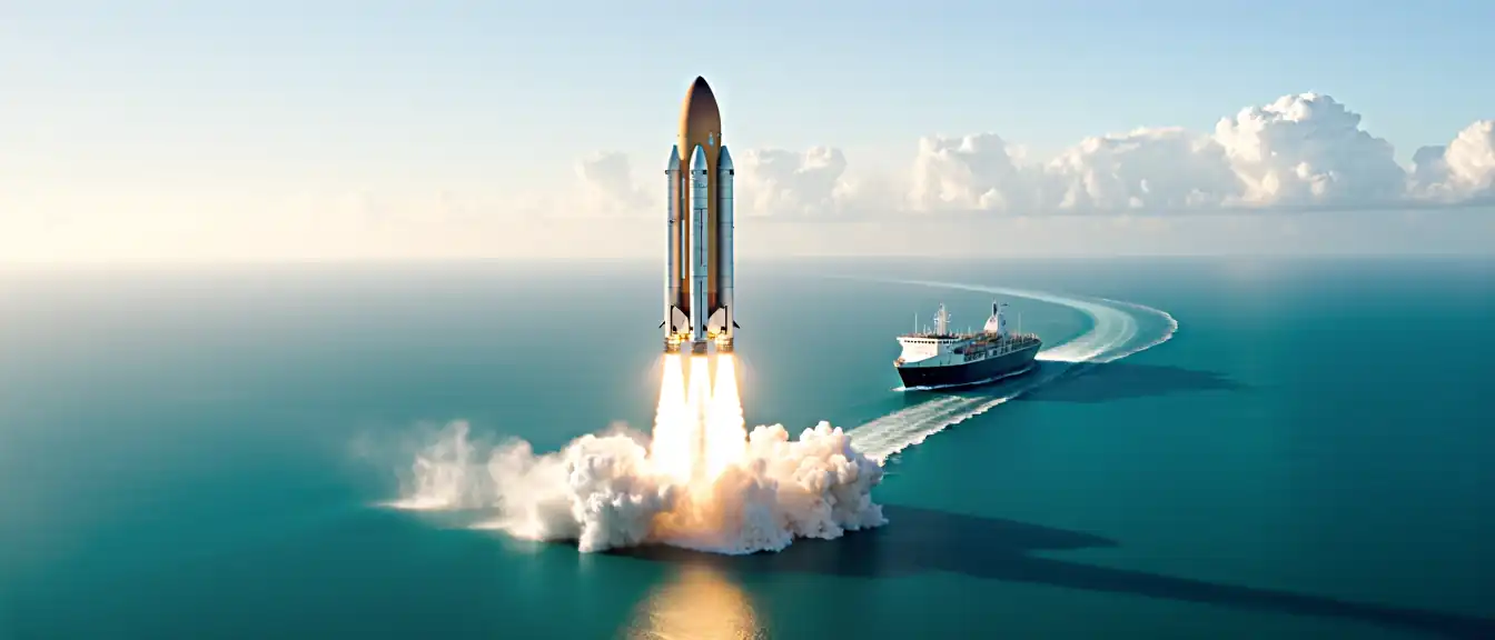 Триумф в небе: новый виток испытаний Starship завершился успешным приводнением