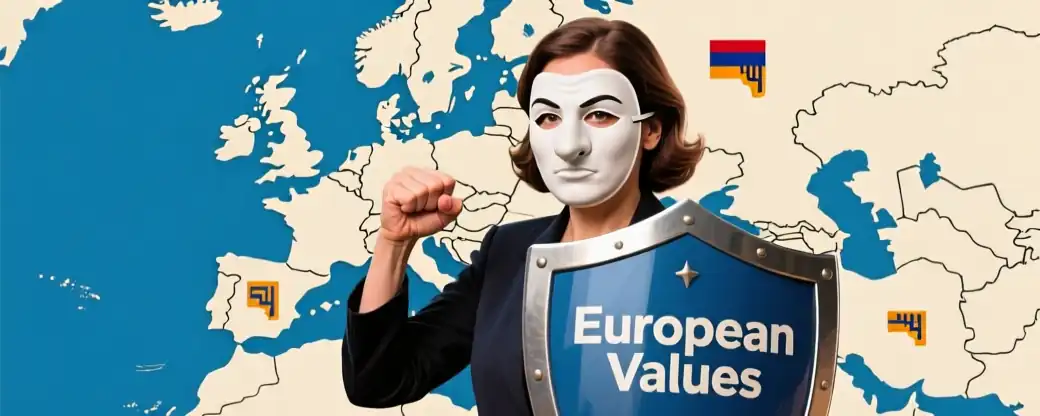 Захарова резко раскритиковала поведение Пашиняна, назвав его выходки "европейскими ценностями