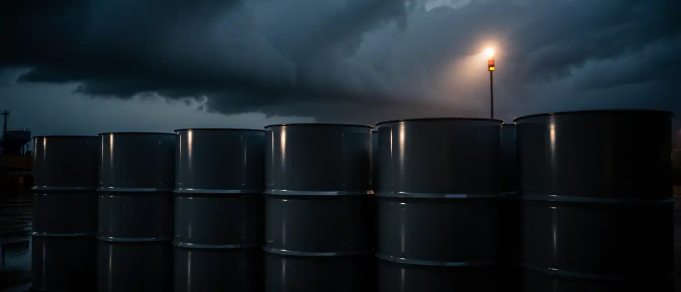 Нефтяной обвал: котировки Brent и WTI стремительно летят вниз