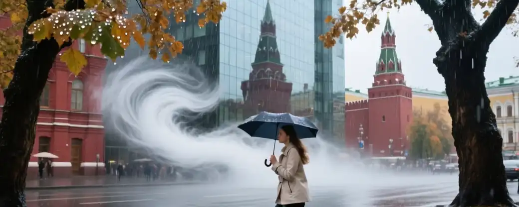 Циклон принесет прохладу и осадки москвичам к концу мая