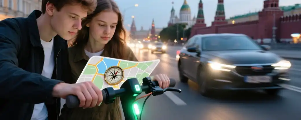 В столице произошла авария из-за несовершеннолетних любителей электросамокатов
