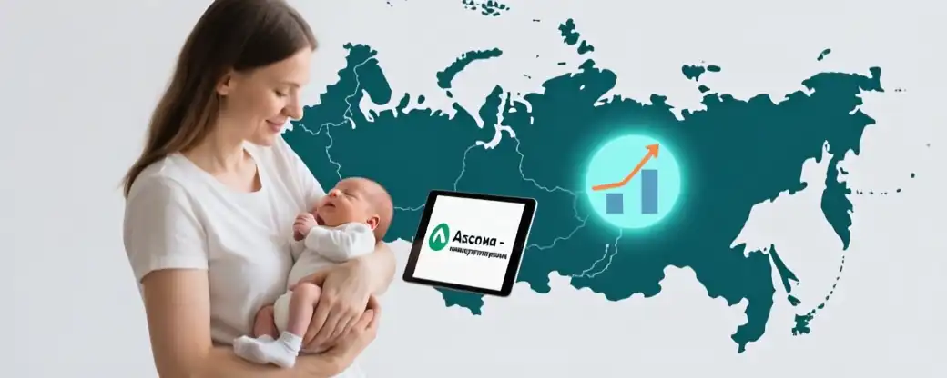 Восходящая дуга жизненной линии: Нижегородская область лидирует по росту рождаемости