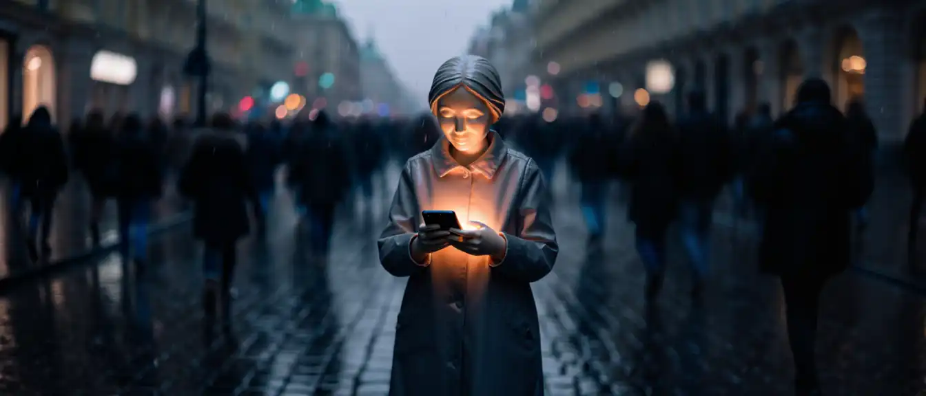 Интерактивная инсталляция на Арбате помогла привлечь внимание москвичей к проблеме поиска пропавших людей