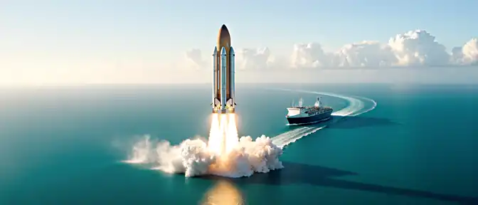 Триумф в небе: новый виток испытаний Starship завершился успешным приводнением